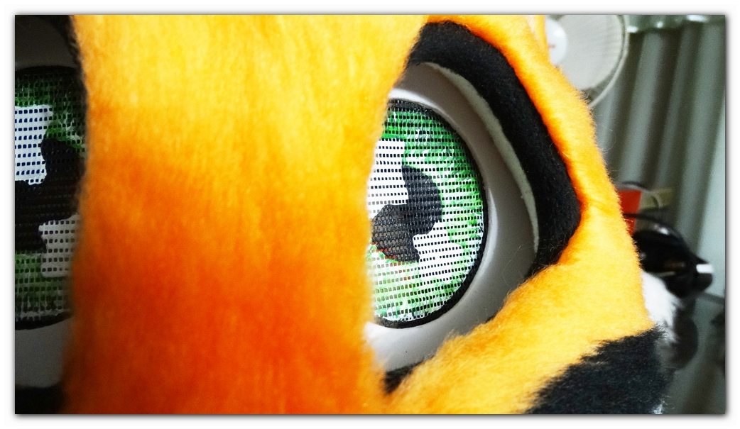 Eyes of fursuit