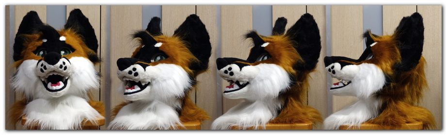 Head for Woflie Fox fursuit project #foxfursuit #furr_club #fursuit