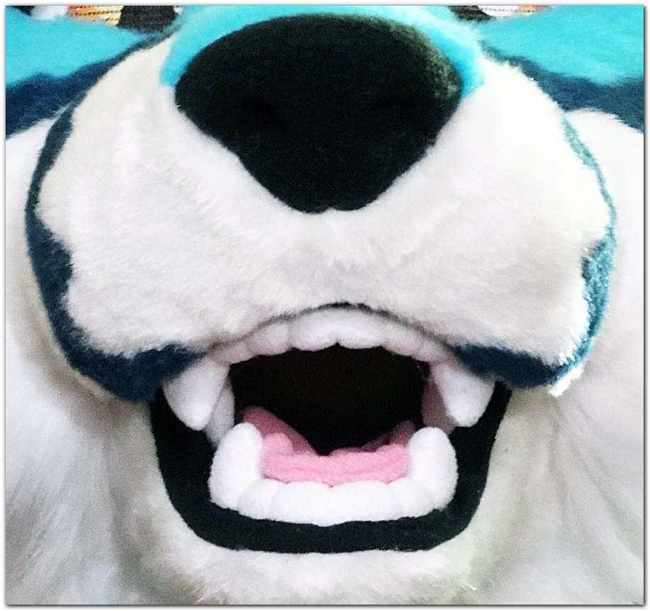 Nose of fursuit #Kacec #foxfursuit #furr_club #fursuit #furrclub