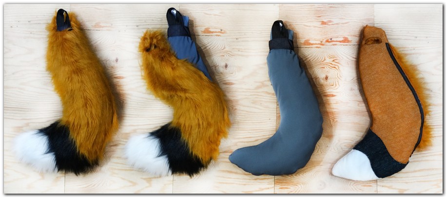 Tail for Vitallion Fox fursuit #Foxfursuit #furr_club #fursuit #Tail