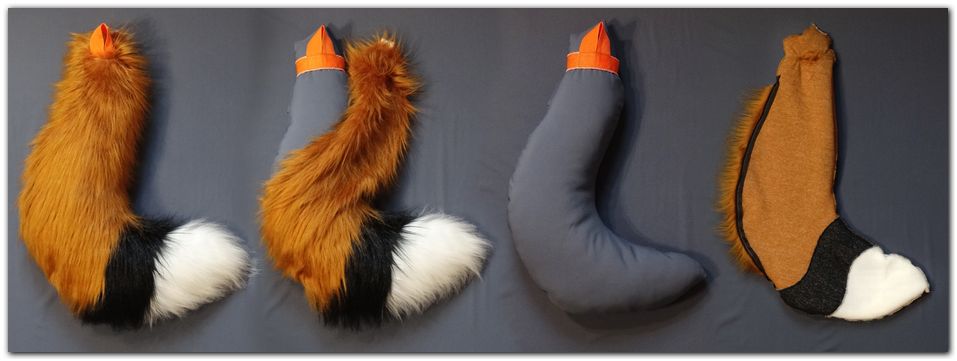 Tail of fursuit Classic Fox v2 #Foxfursuit #furr_club #fursuit #Tail