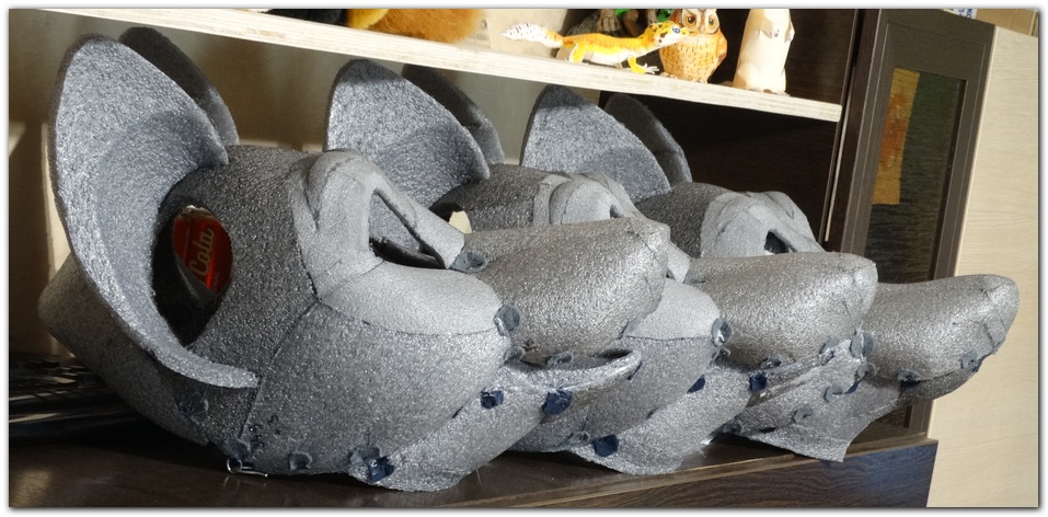 Headbase for fursuit project Fox #Master-Fox_project-fursuit #furr_club #fursuit