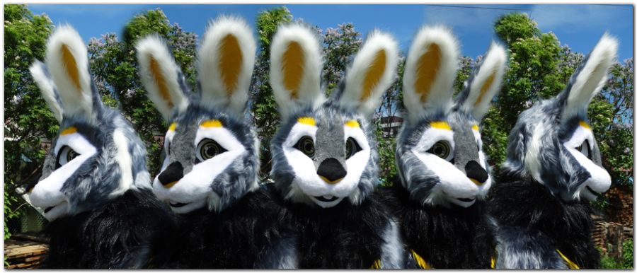 Head for fursuit project Hare #Hare-KDub-Hare-fursuit #furr_club #fursuit