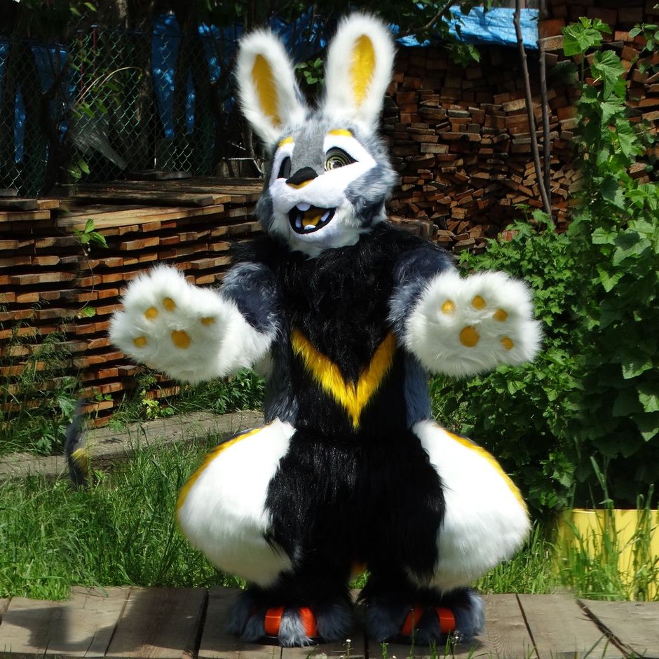 Hare fursuit