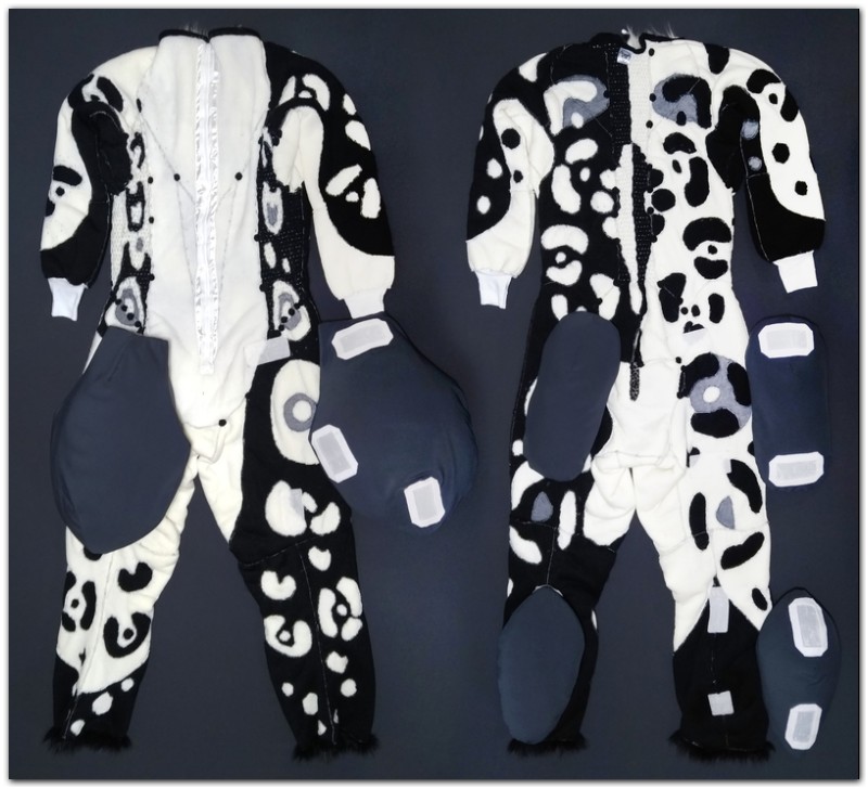 Overalls for Leopard fursuit project #Leopard_project-fursuit #furr_club #fursuit