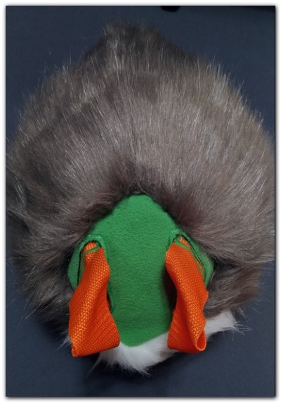 Tail of fursuit Hare #Thumper-The-Hare-fursuit #furr_club #fursuit #Tail
