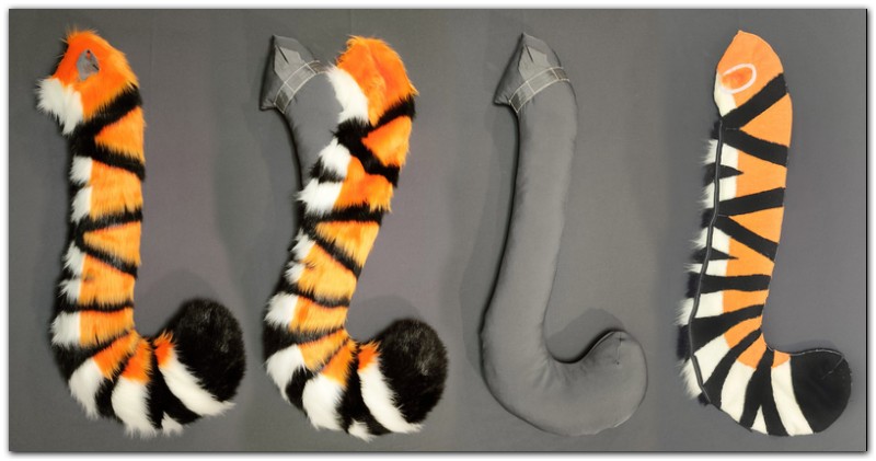 Tail of fursuit Tiger #Tiger_project-fursuit #furr_club #fursuit #Tail