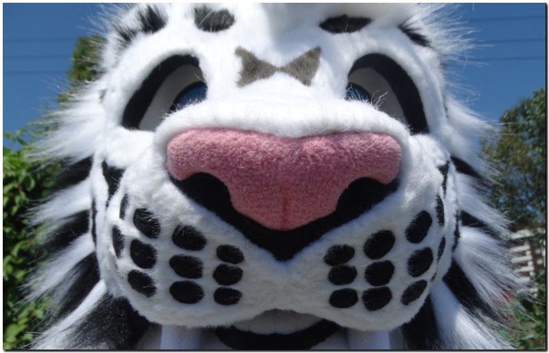 Nose of fursuit project Taymur-II Tiger fursuit #Taymur-II Tiger fursuit_project-fursuit #furr_club #fursuit