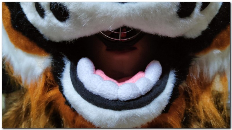 Tongue for Red Panda II fursuit project #furr_club #fursuit