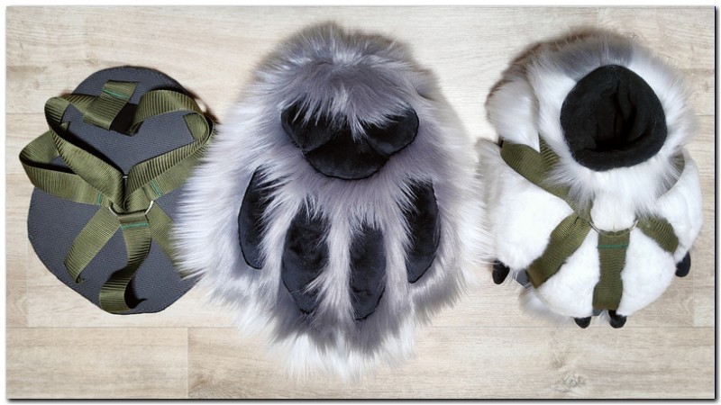 Paws design #Kaida Wolf fursuit fursuit #furr_club #fursuit #Paws