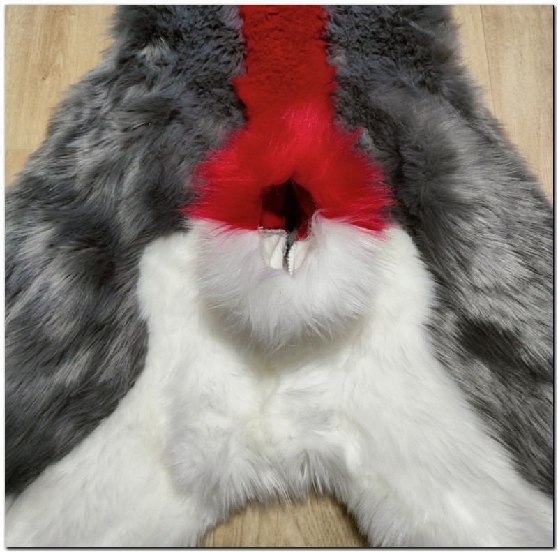 Tail sleeve of fursuit Taymur-II Tiger fursuit #Kaida Wolf fursuit_project-fursuit #furr_club #fursuit #Tail