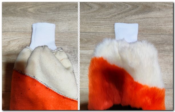 Tiger fursuit jumpsuit cuff sleeve inside #Tiger fursuit_project-fursuit #furr_club #fursuit