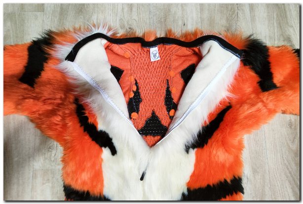 Zip of Rangi the tiger fursuit project #Tiger fursuit_project-fursuit #furr_club #fursuit