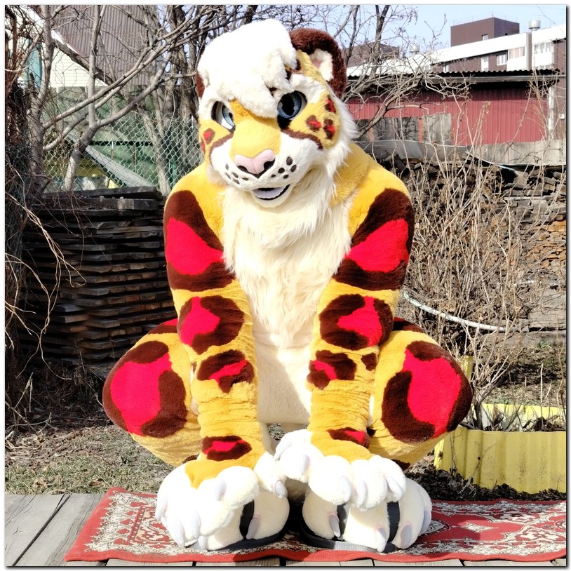 Leopard fursuit
