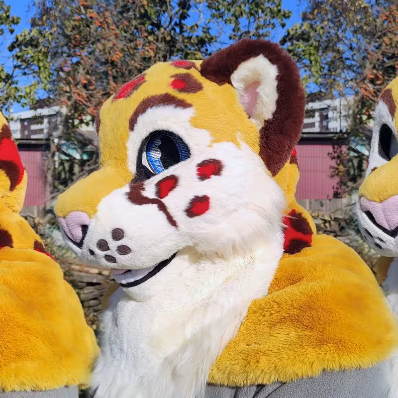 #Leopard fursuit #furr_club #fursuit #furr_club #fursuit #Leopard fursuit