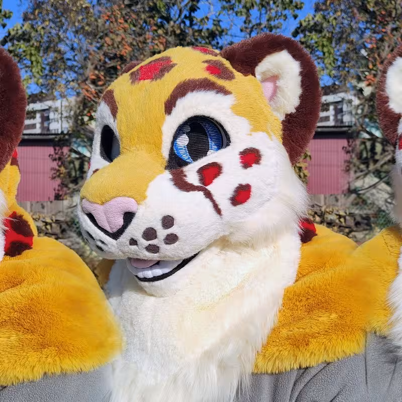 #Leopard fursuit #furr_club #fursuit #furr_club #fursuit #Leopard fursuit
