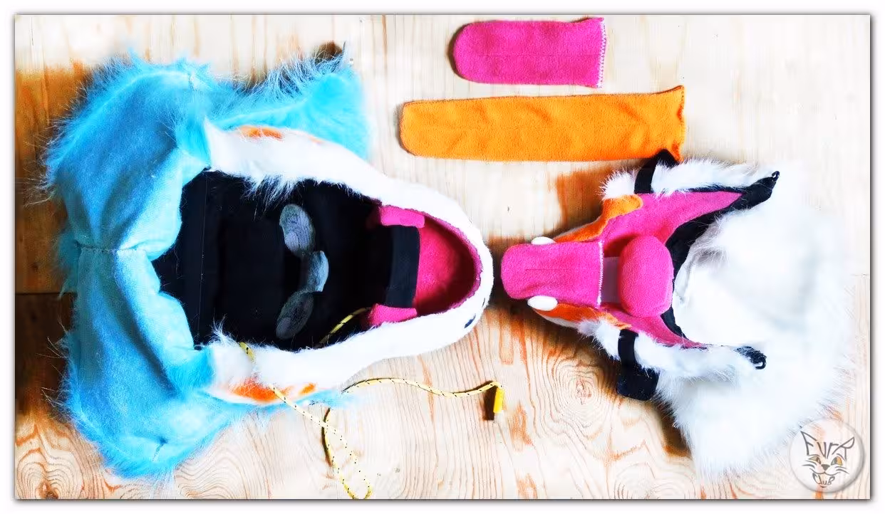 Fur pasting for mask – photo 6