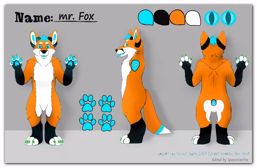 Happy Fox reference