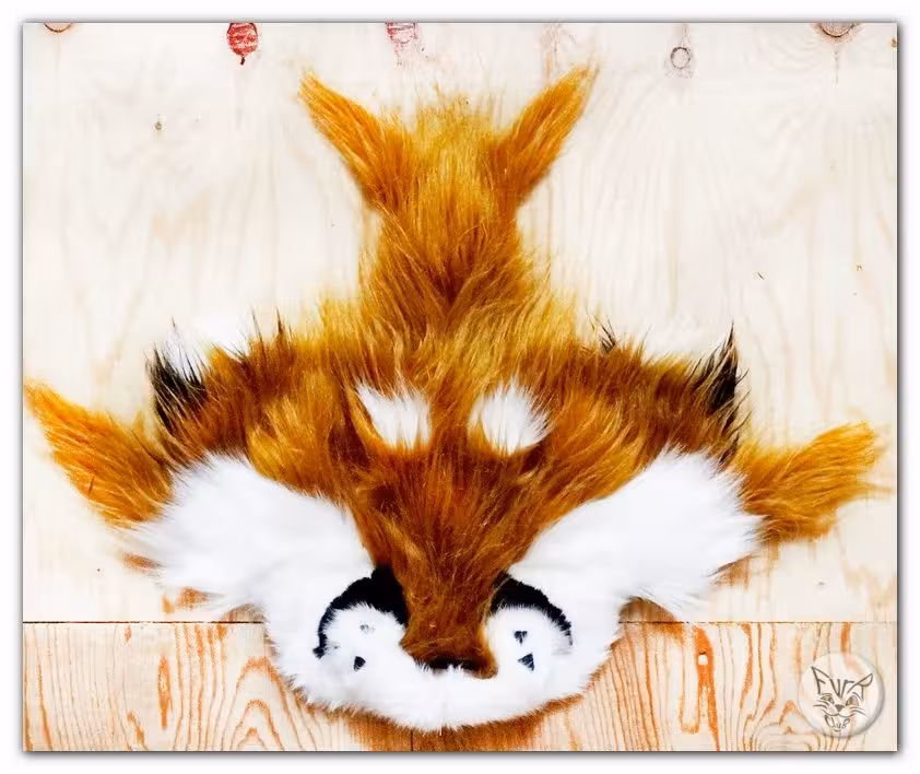 Pasting the head with fur – photo 3
