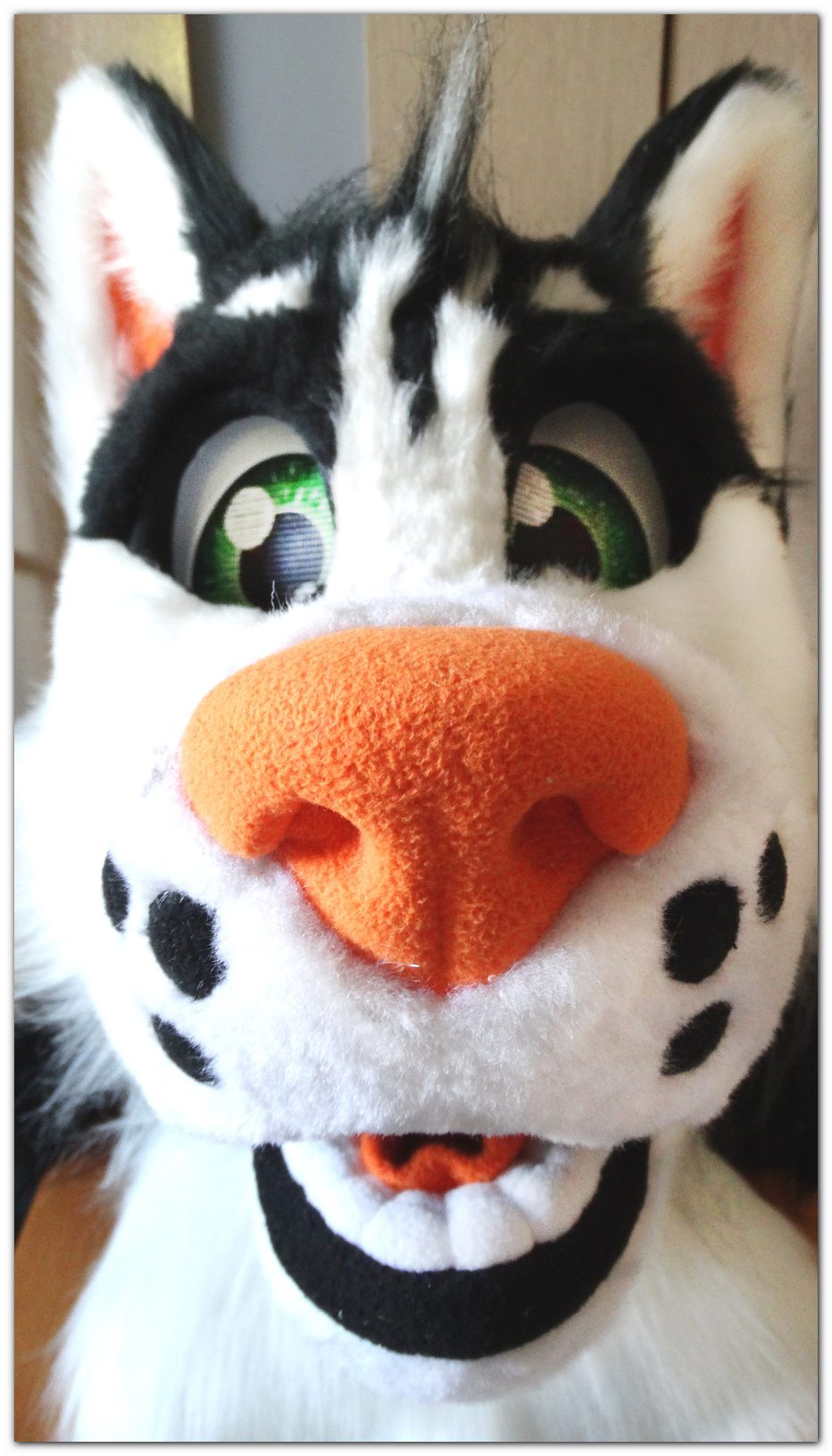 Nose of fursuit #dogfursuit #furr_club #fursuit