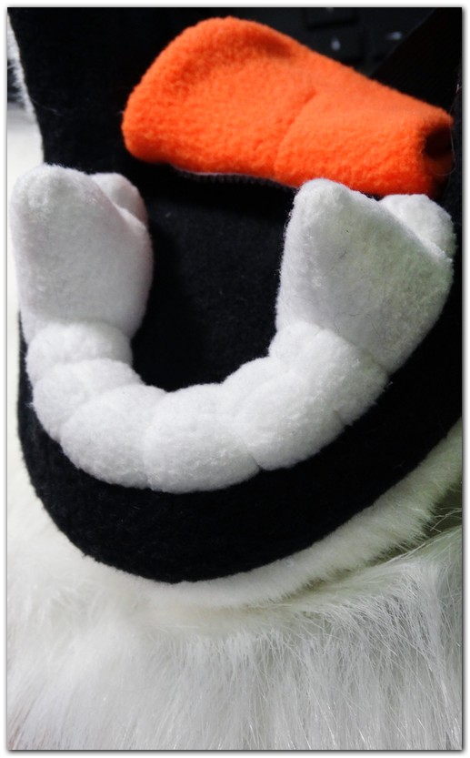 Teeth of fursuit's mask #dogfursuit #furr_club #fursuitk