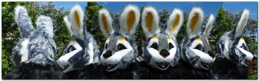 Head for fursuit project Hare #Hare-KDub-Hare-fursuit #furr_club #fursuit