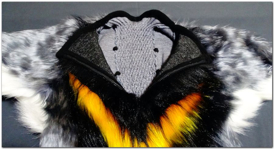 Zip of Hare fursuit project #Hare-KDub-Hare-fursuit #furr_club #fursuit