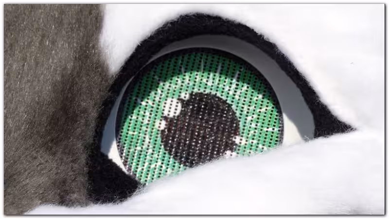 Thumper The Hare eye detail