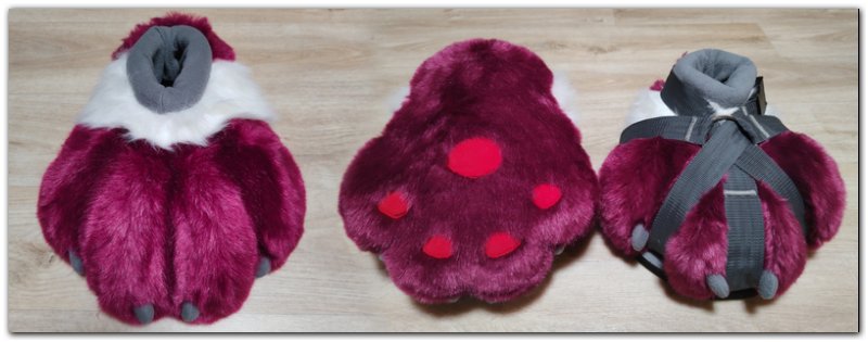Cherry Hare fursuit_feetpaws #furr_club #fursuit #Paws