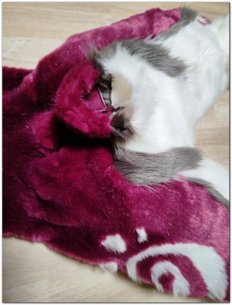 Tail sleeve of fursuit Cherry Hare fursuit #Cherry Hare fursuit_project-fursuit #furr_club #fursuit #Tail