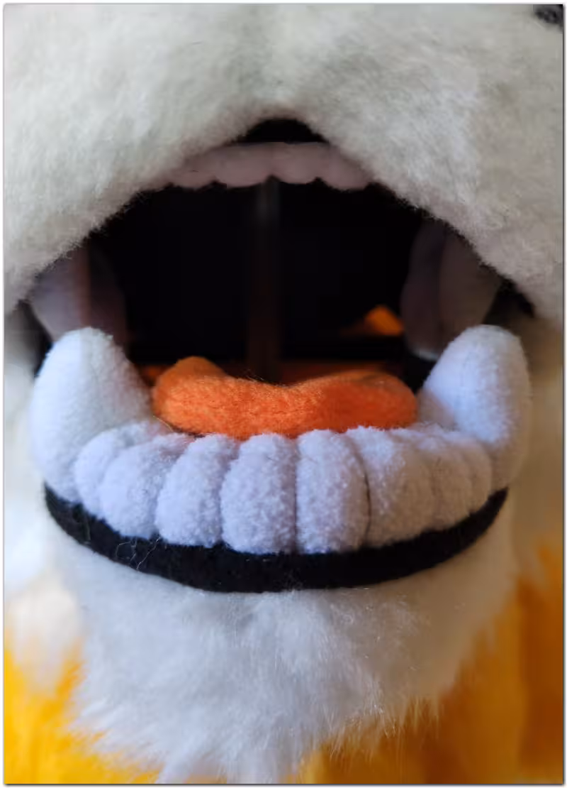 Tongue for Rangi the Dog fursuit project #Dog fursuit_project-fursuit #furr_club #fursuit