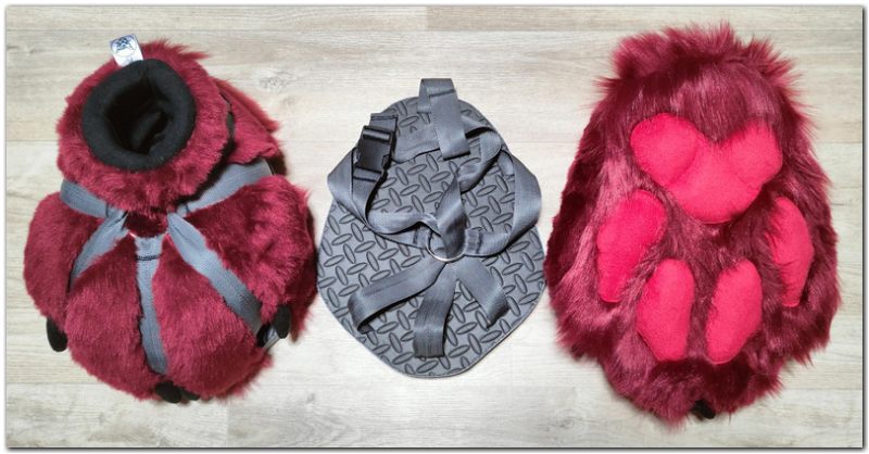 Paws design #Rangi the Fox fursuit #furr_club #fursuit #Paws