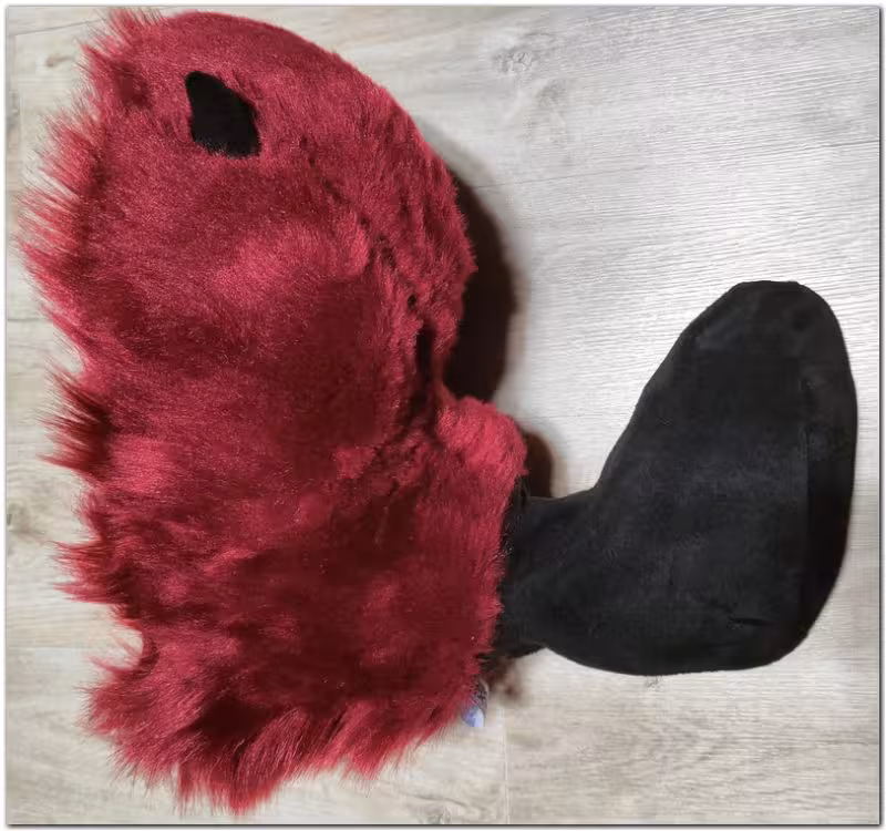 FeetPaws design #Rangi the Fox fursuit #furr_club #fursuit #Paws