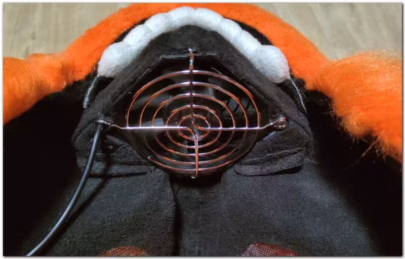 Ears of fursuit project Tiaki #Fox fursuit #furr_club #fursuit