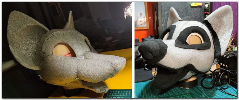 Head for Rongo #furr_club #fursuit