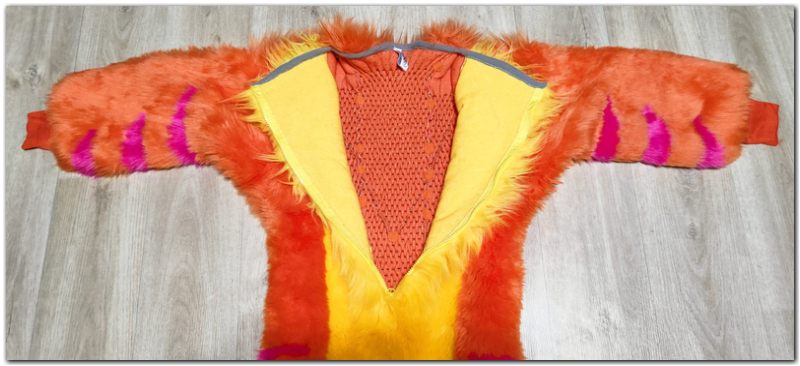 Zip of Rangi the Fox fursuit project #Fox fursuit_project-fursuit #furr_club #fursuit
