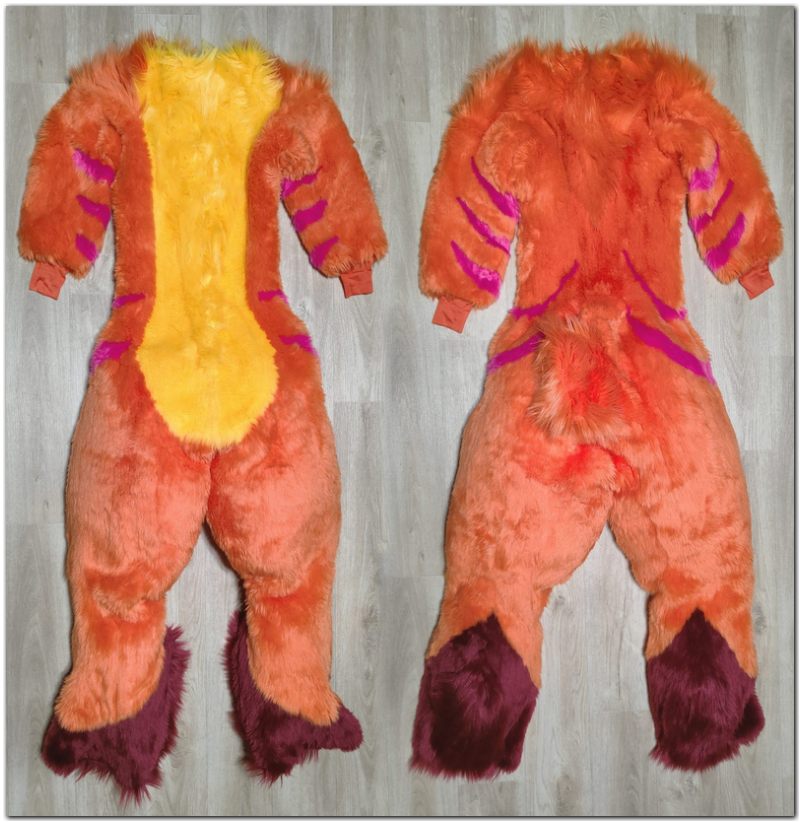 Overalls for Rangi the Fox fursuit project #Fox fursuit_project-fursuit #furr_club #fursuit