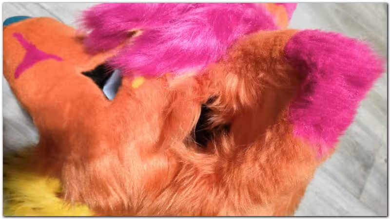 Ears of fursuit project Tiaki #Fox fursuit #furr_club #fursuit