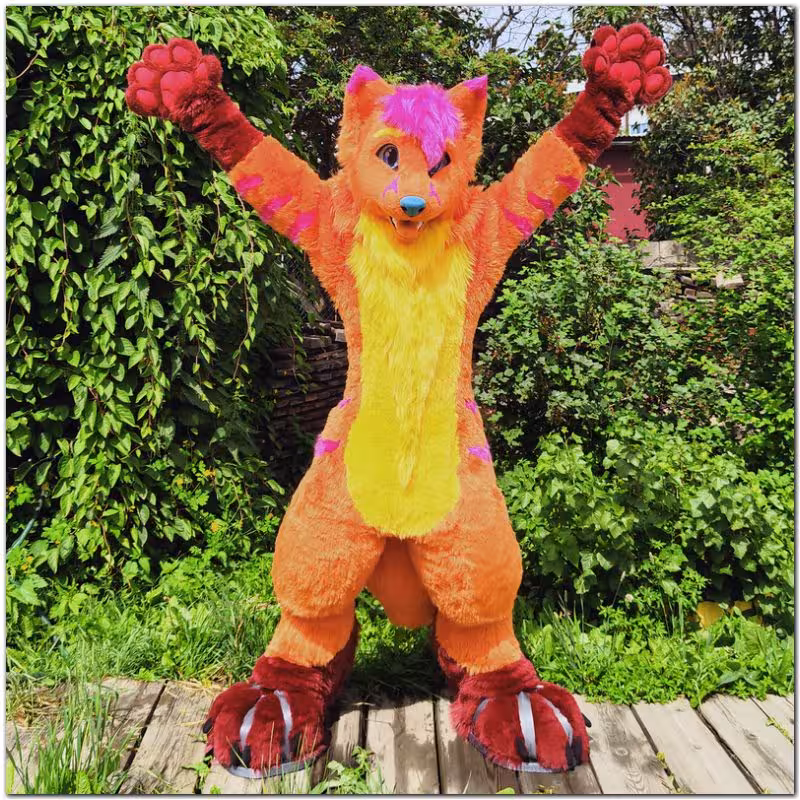 #furr_club #fursuit #Fox fursuit