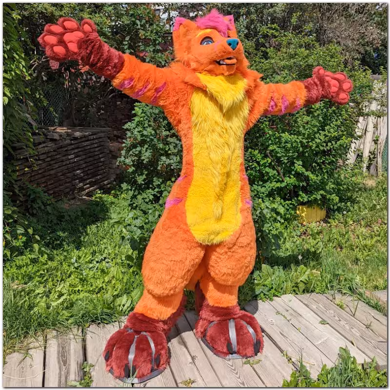 #furr_club #fursuit #Fox fursuit