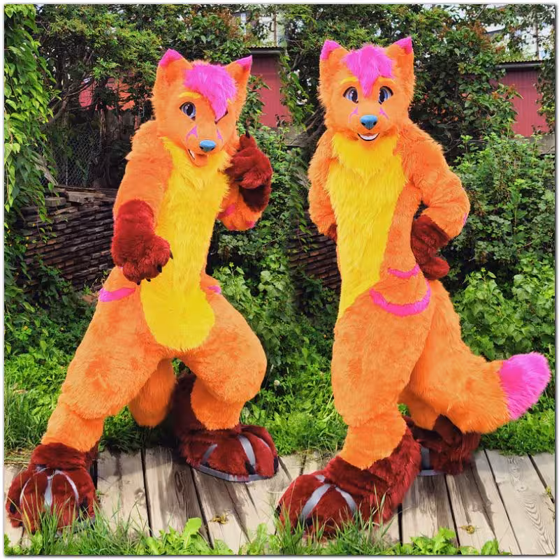 #furr_club #fursuit #Fox fursuit