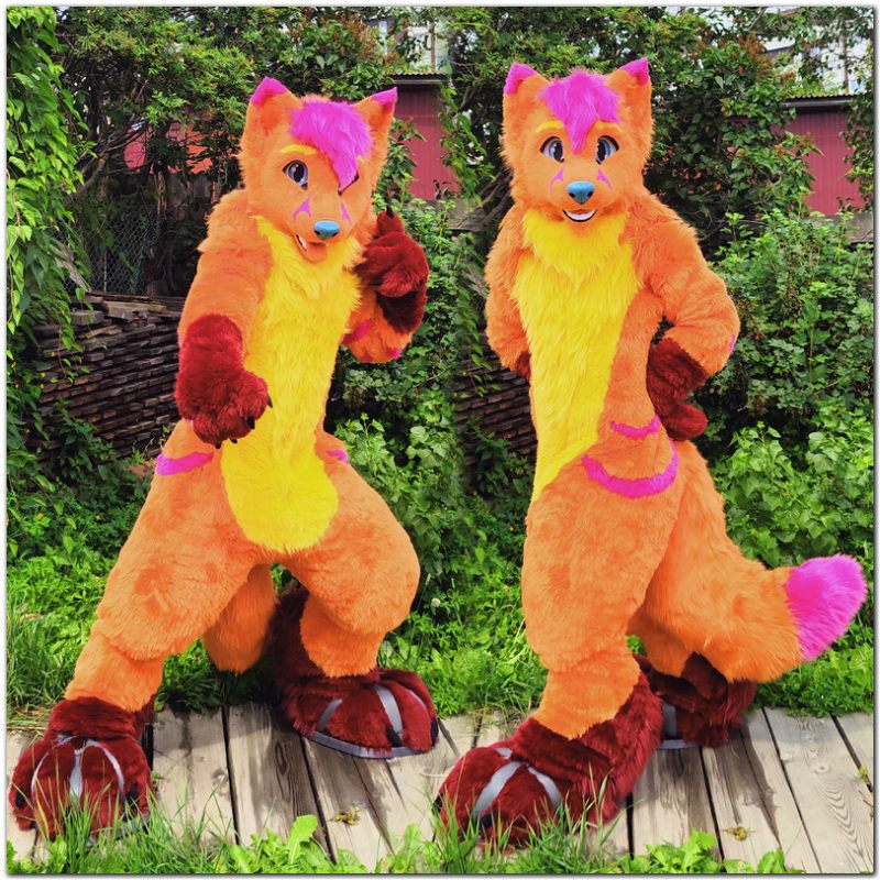 #furr_club #fursuit #Fox fursuit