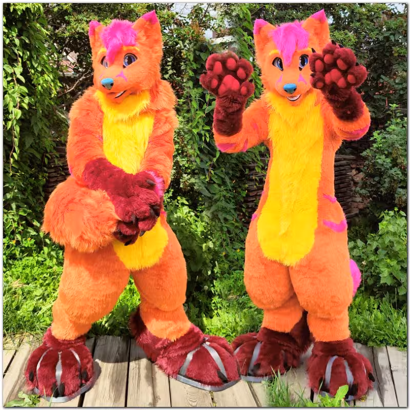 #furr_club #fursuit #Fox fursuit