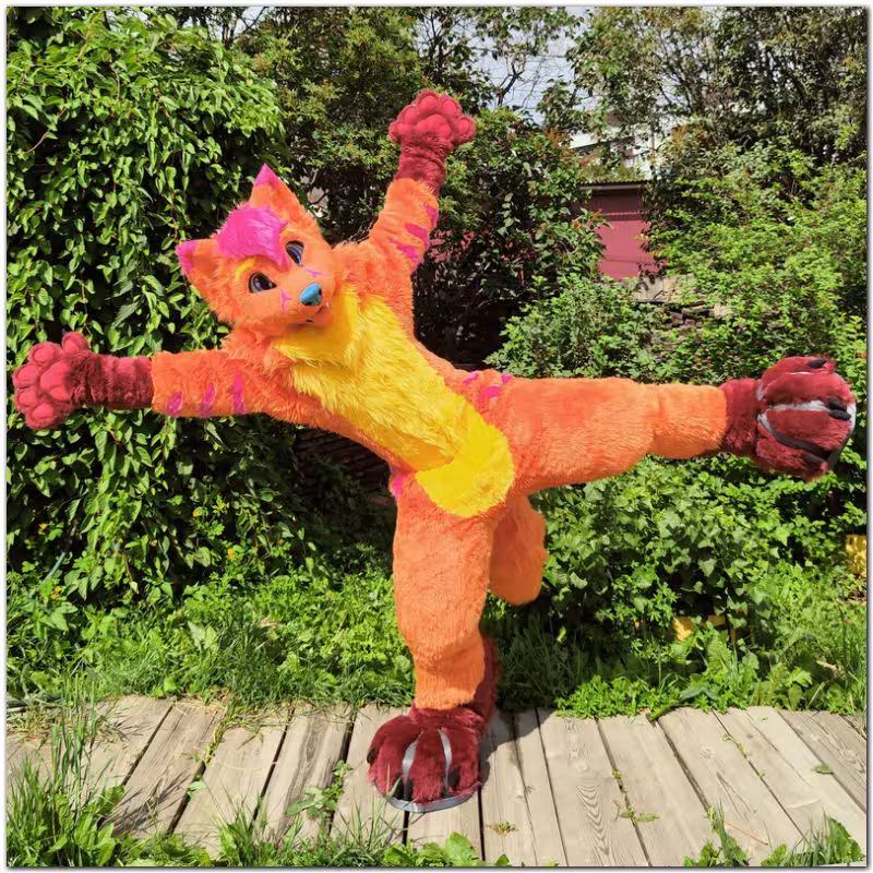 #furr_club #fursuit #Fox fursuit