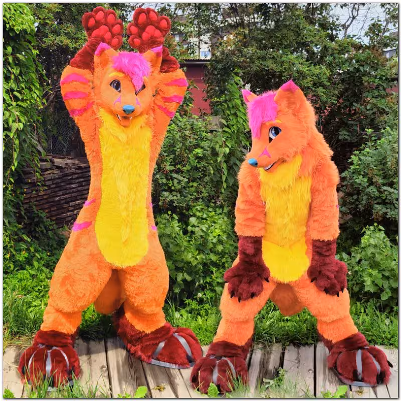 #furr_club #fursuit #Fox fursuit