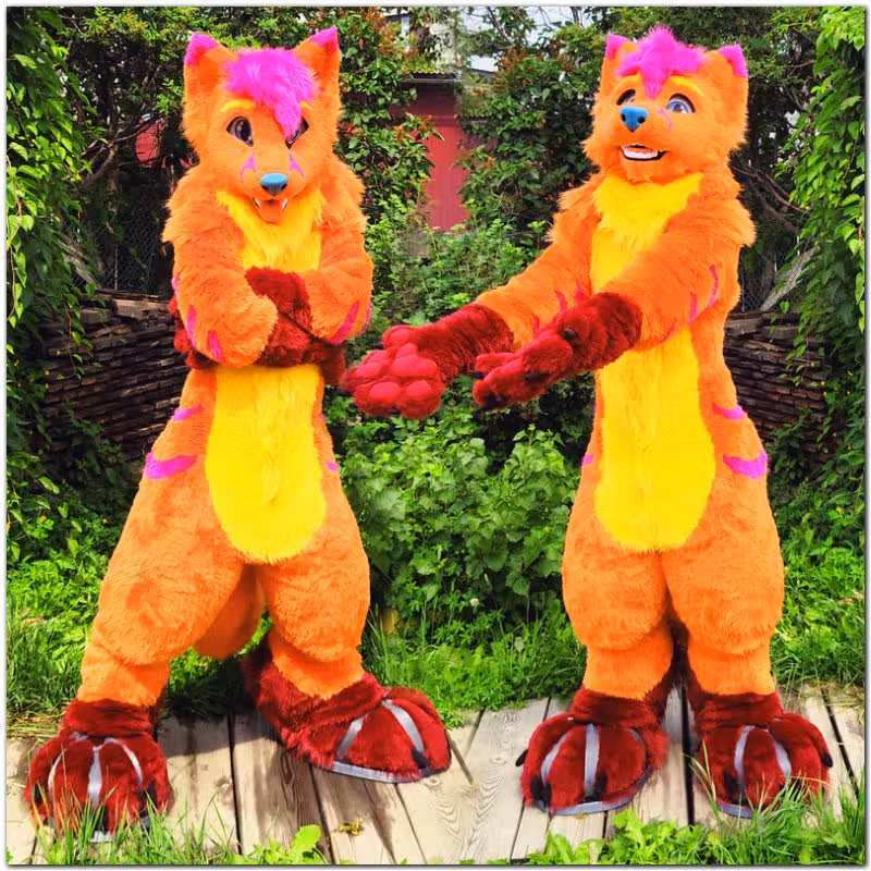 #furr_club #fursuit #Fox fursuit