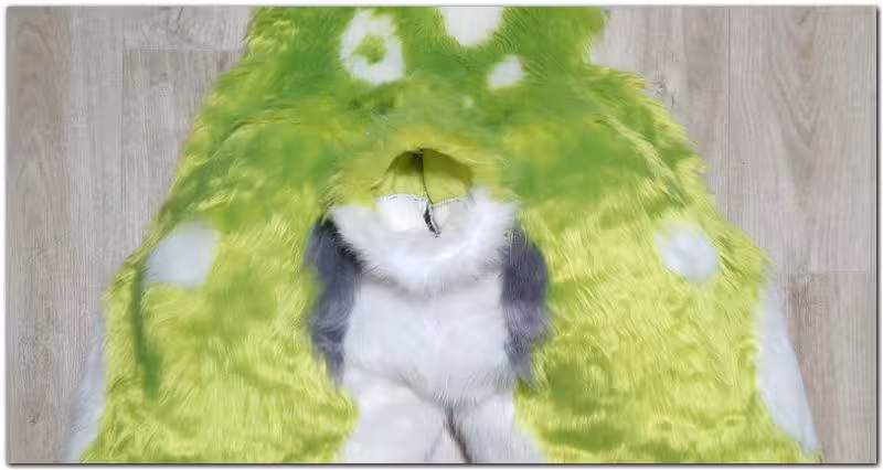 Tail sleeve of fursuit Dog fursuit #Dog fursuit_project-fursuit #furr_club #fursuit #Tail