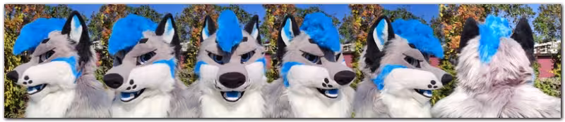 Headbase for Rangi the Wolf fursuit project #Wolf fursuit_project-fursuit #furr_club #fursuit