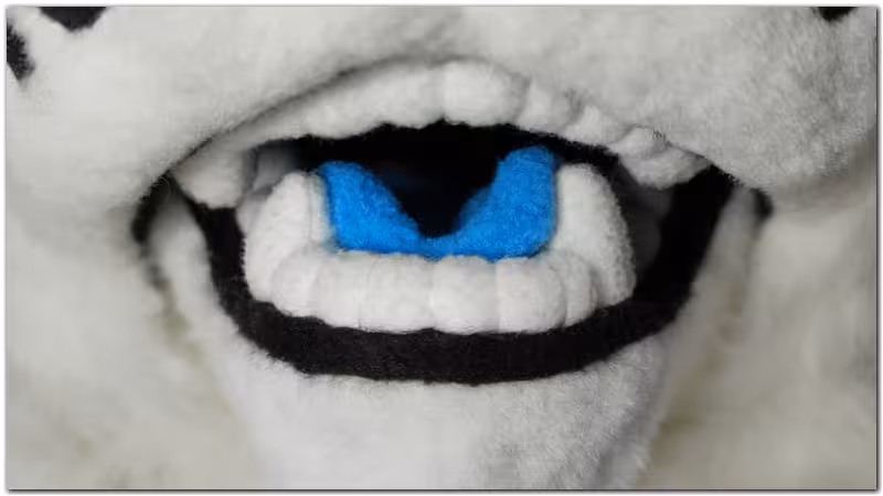 Tongue for Rangi the Wolf fursuit project #Wolf fursuit_project-fursuit #furr_club #fursuit