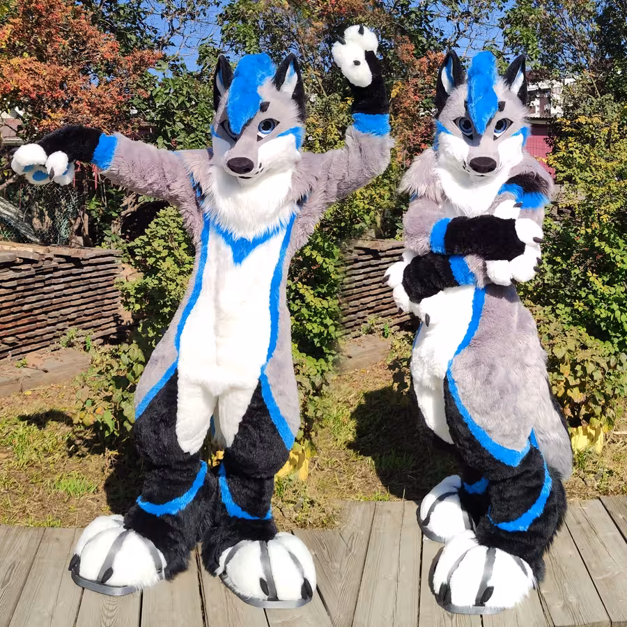 #furr_club #fursuit #Wolf fursuit